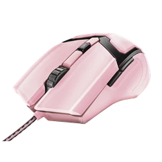 Trust GXT 101P Gav USB pink gamer egér