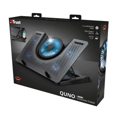 Trust GXT 1125 Quno Notebook Cooling Stand gamer hűtőpad