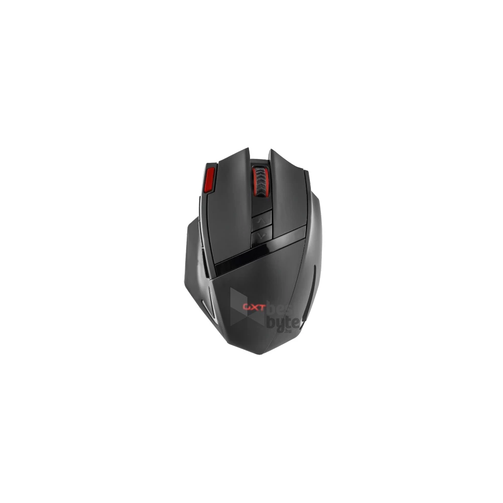 Trust GXT 130 Ranoo vezeték nélküli fekete gamer egér