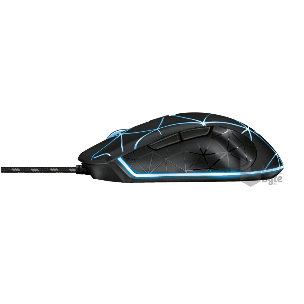 Trust GXT 133 Locx fekete gamer egér