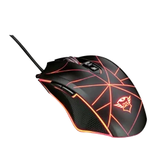 Trust GXT 160 Ture Illuminated fekete gamer egér