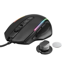 Trust GXT 165 Celox RGB fekete gamer egér