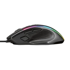 Trust GXT 165 Celox RGB fekete gamer egér