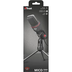 Trust GXT 212 Mico jack és USB gamer mikrofon