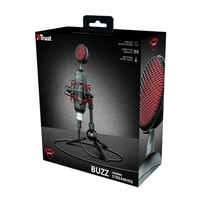 Trust GXT 244 Buzz Streaming USB gamer mikrofon
