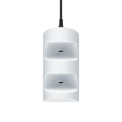Trust 24451 GXT 254 Duo PS5 fehér kontroller töltőállomás
