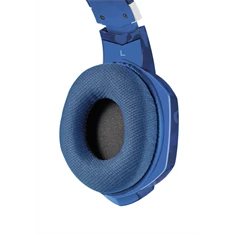 Trust GXT 322B Carus PS4/PS5 kék gamer headset