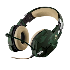 Trust GXT 322C Carus dzsungel álcafestéses gamer headset