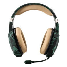 Trust GXT 322C Carus dzsungel álcafestéses gamer headset