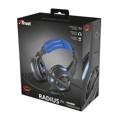 Trust GXT 350 Radius 7.1 Surround USB gamer headset