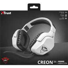 Trust GXT 354 Creon 7.1 Bass Vibration USB gamer headset
