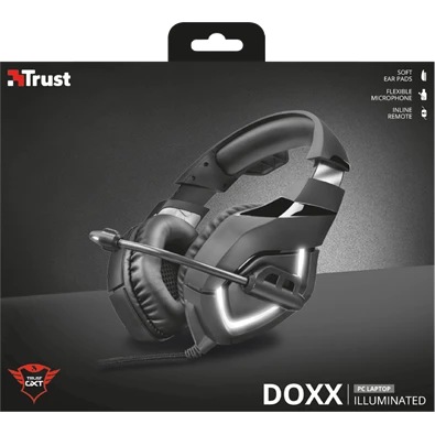 Trust GXT 380 Doxx Illuminated gamer headset