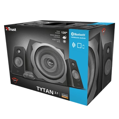 Trust GXT 38B Tytan 2.1 Bluetooth 60W fa gamer hangszóró