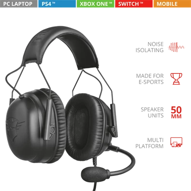 Trust GXT 444 Wayman Pro gamer headset