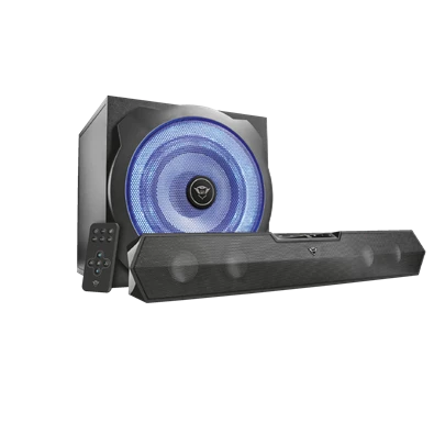 Trust GXT 668 Tytan 2.1 Soundbar Speaker Set jack 120W fa gamer hangszóró