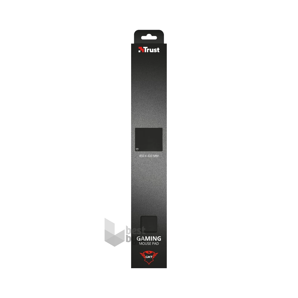 Trust GXT 756 fekete XL gamer egérpad
