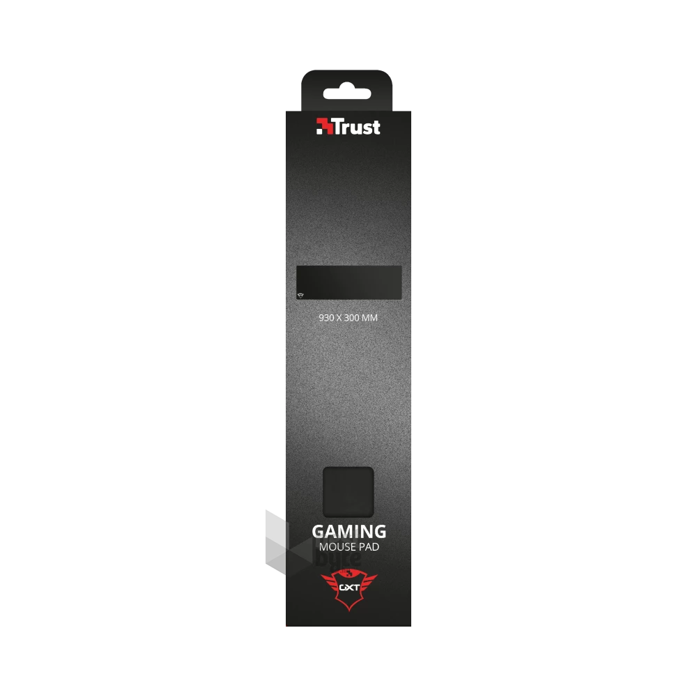 Trust GXT 758 fekete XL gamer egérpad XL