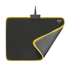 Trust GXT 762 Glide-Flex Illuminated flexible világító fekete gamer egérpad