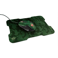 Trust GXT 781 Rixa Camo gamer egér és egérpad