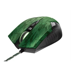 Trust GXT 781 Rixa Camo gamer egér és egérpad