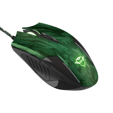 Trust GXT 781 Rixa Camo gamer egér és egérpad
