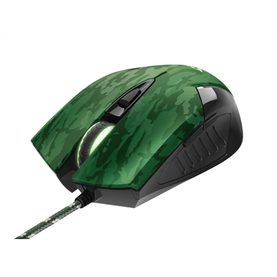 Trust GXT 781 Rixa Camo gamer egér és egérpad