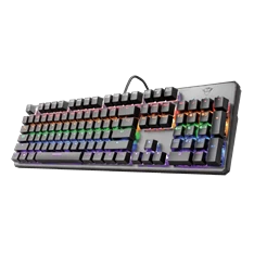 Trust GXT 865 Asta HUN USB fekete mechanikus gamer billentyűzet