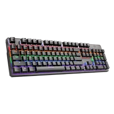 Trust GXT 865 Asta HUN USB fekete mechanikus gamer billentyűzet