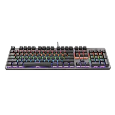 Trust GXT 865 Asta HUN USB fekete mechanikus gamer billentyűzet