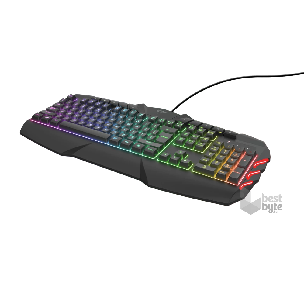 Trust GXT 881 Odyss félmechanikus RGB HU gamer billentyűzet