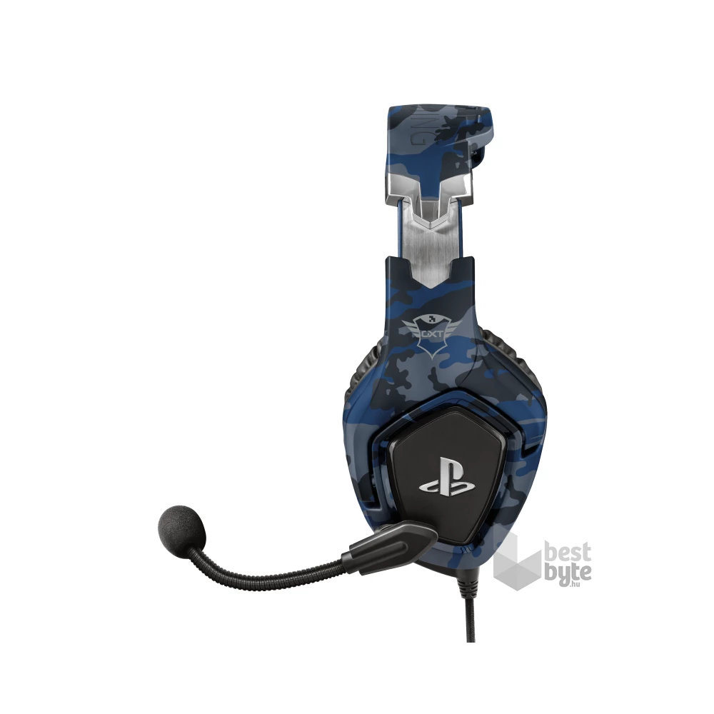 Trust GXT Forze-B PS4 kék gamer headset