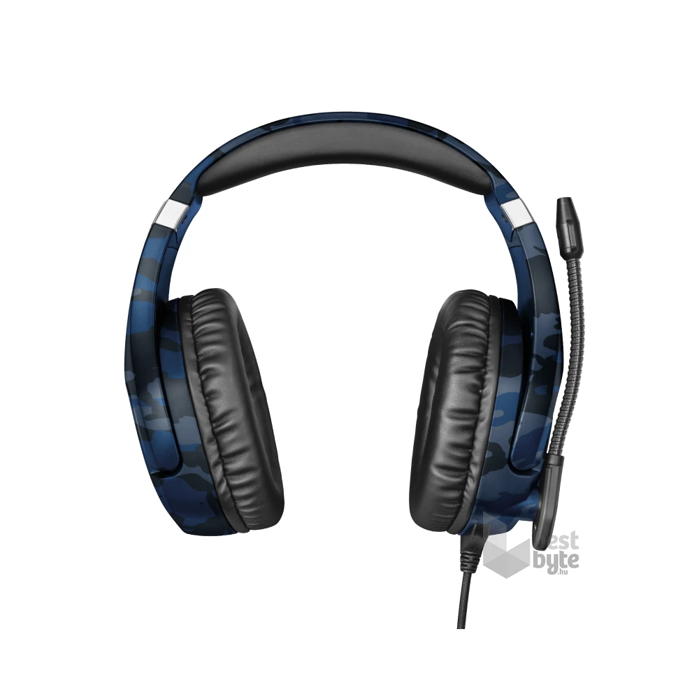 Trust GXT Forze-B PS4 kék gamer headset
