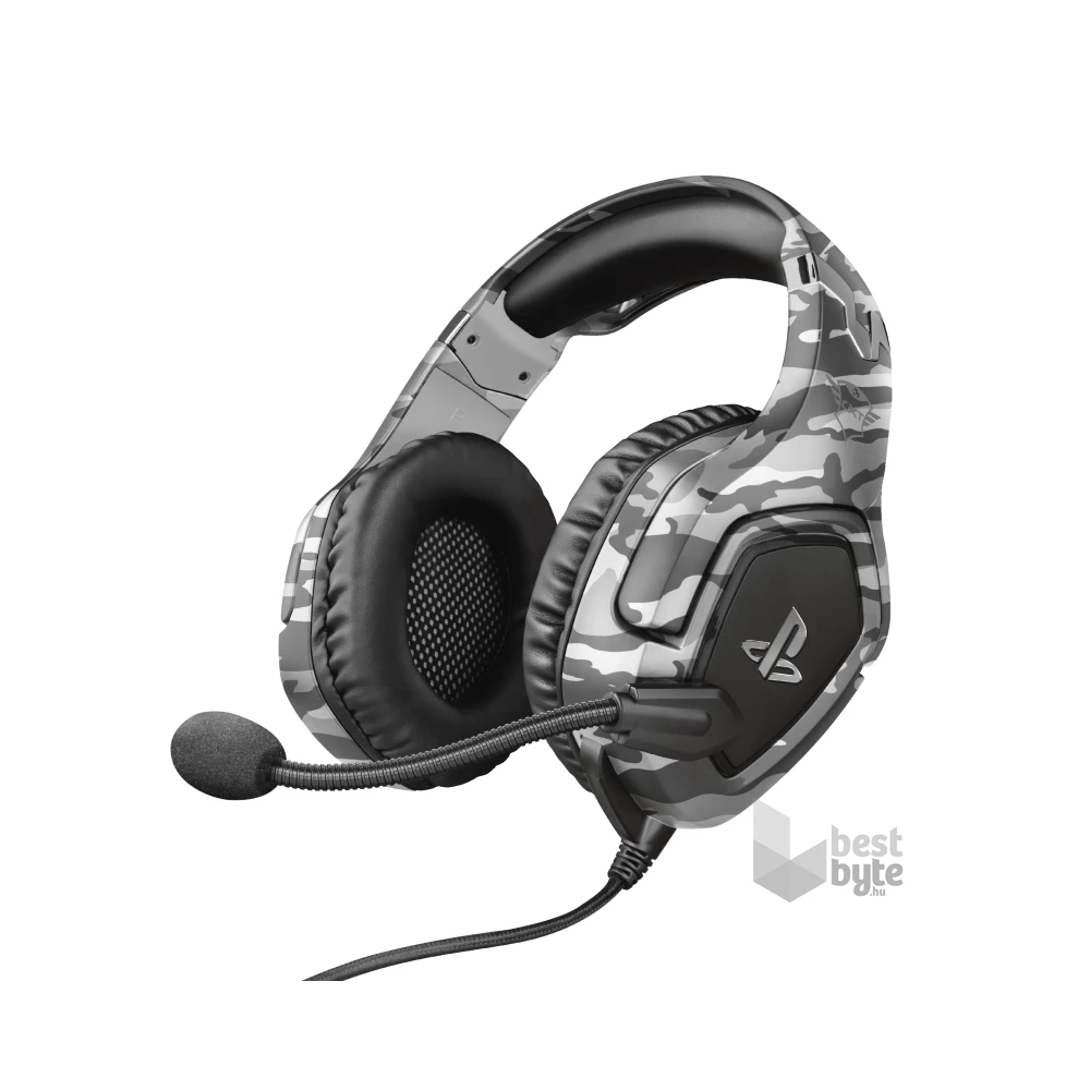 Trust GXT Forze-G PS4 szürke gamer headset