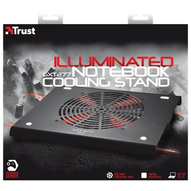 Trust GXT 277 Genic Notebook Cooling Stand gamer hűtőpad