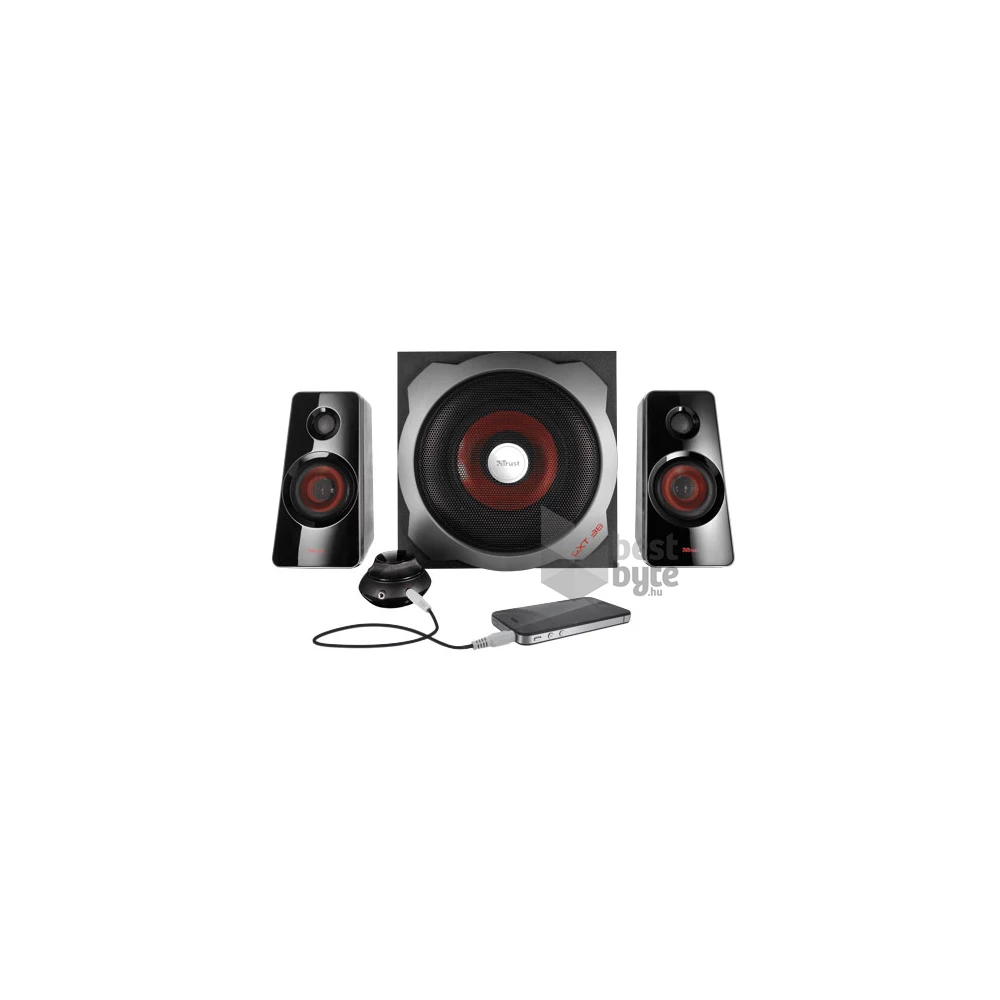 Trust GXT 38 Tytan 2.1 Ultimate Bass jack 60W fa gamer hangszóró