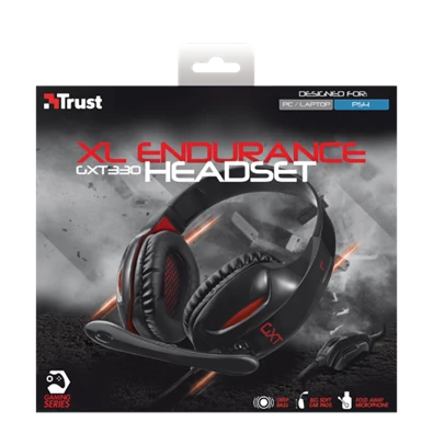 Trust GXT 330 XL Endurance jack gamer headset