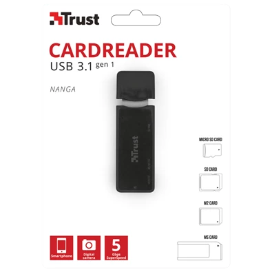 Trust Nanga Card Reader USB 3.1 kártyaolvasó