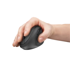 Trust Orbo Compact vezeték nélküli ergonómikus fekete egér