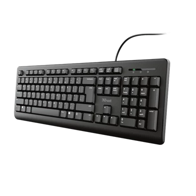 Trust Primo HU fekete billentyűzet