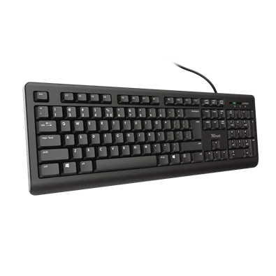 Trust Primo HU fekete billentyűzet