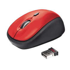 Trust Yvi wless piros notebook egér