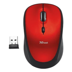 Trust Yvi wless piros notebook egér