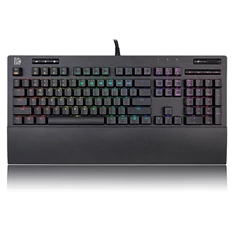 Ttesports Neptune Elite RGB HUN USB mechanikus gamer billentyűzet Brown kapcsolóval