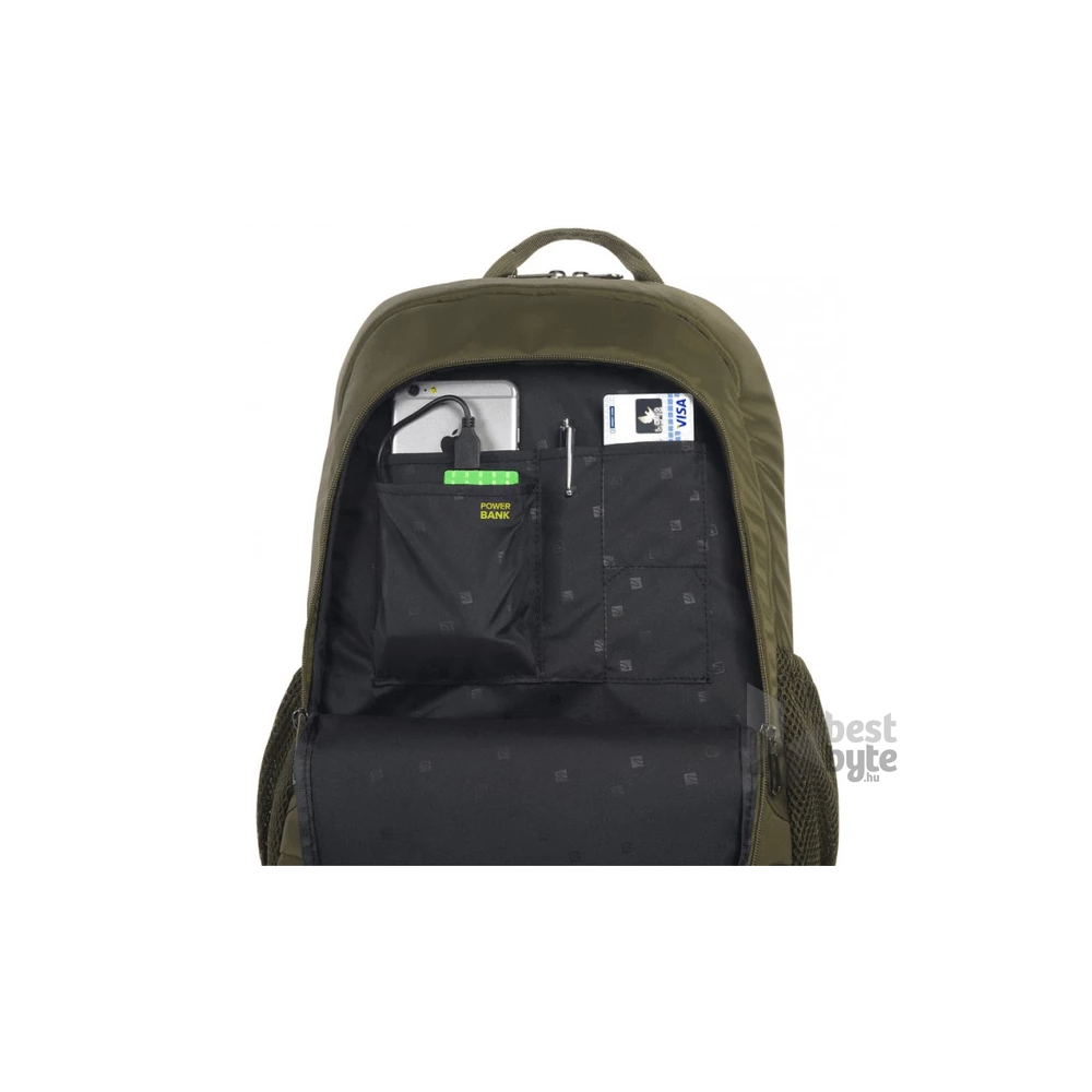 Tucano BKFOR-V Forte 15,6" zöld notebook hátizsák