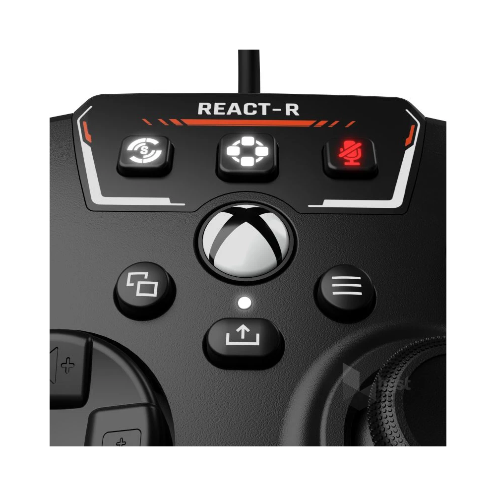 Turtle Beach TBS-0730-05 REACT-R PC/Xbox One/Xbox Series X|S vezetékes fekete kontroller