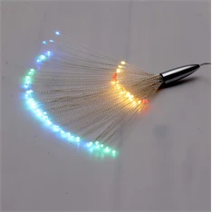 Tűzijáték stílusú fix fényű IPX3 szabványos/több színű/120db LED-es/napelemes fényfüzér, fénydekoráció