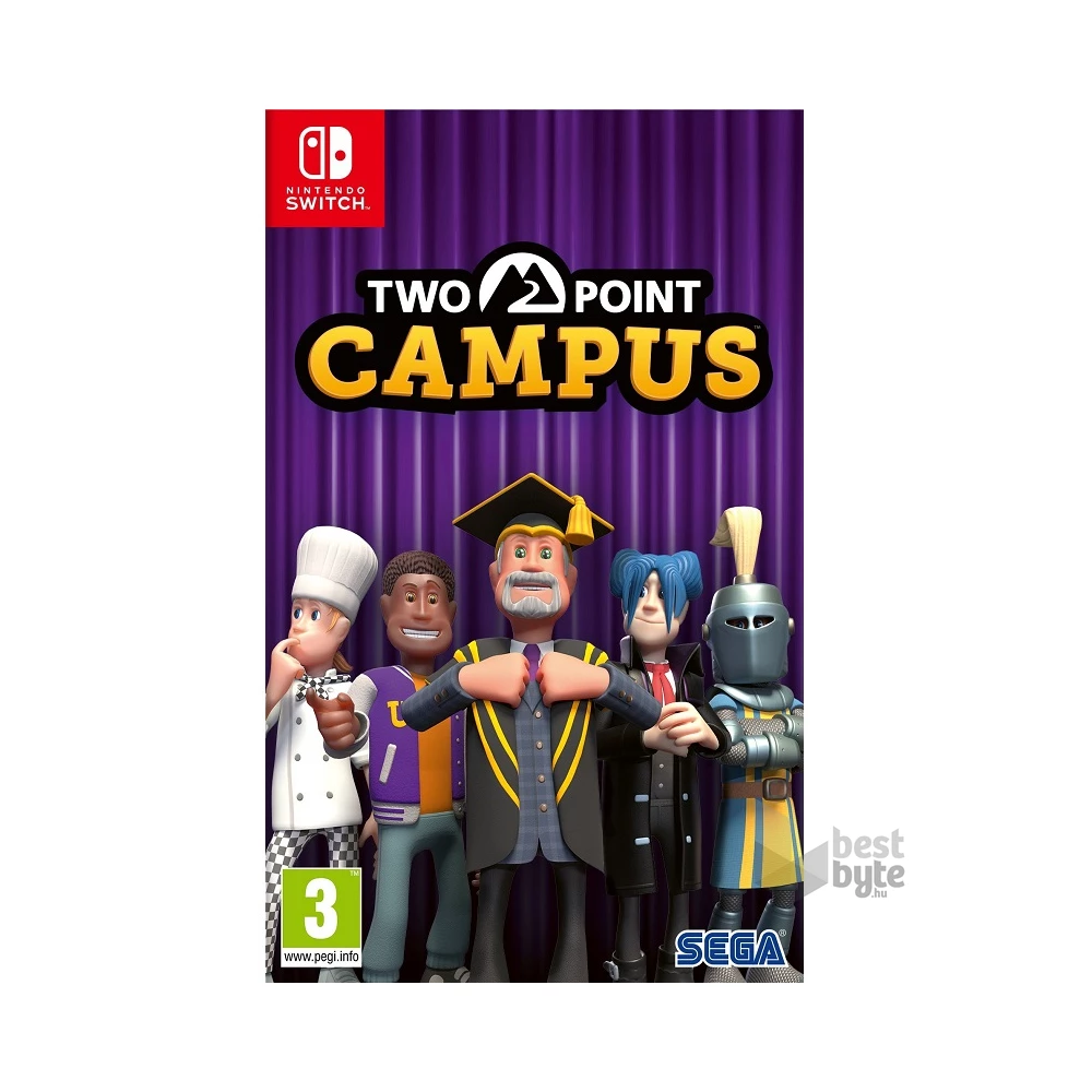 Two Point Campus Nintendo Switch játékszoftver