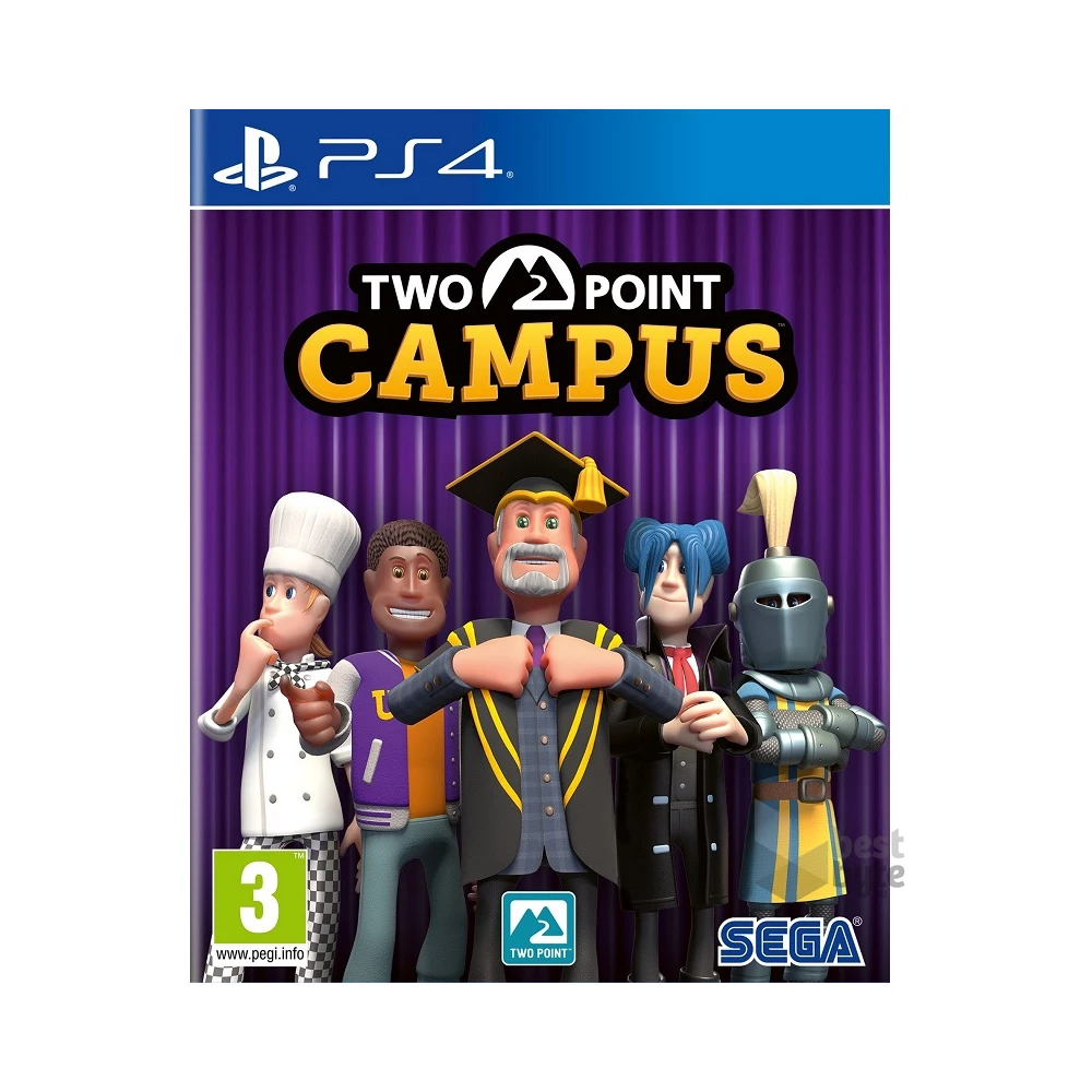 Two Point Campus PS4 játékszoftver