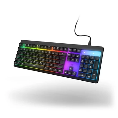 URAGE by Hama 13217831 EXODUS 215 RGB fekete gamer billentyűzet