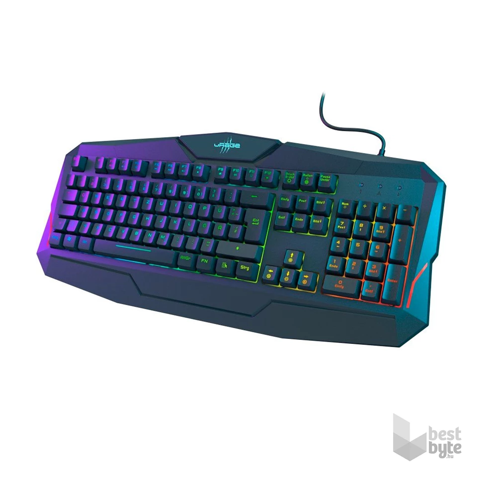 URAGE by Hama 13217817 EXODUS 210 fekete gamer billentyűzet